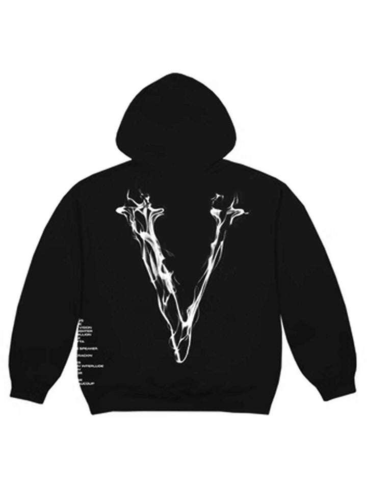 Vlone X Pop Smoke Faith Hoodie Black Prior