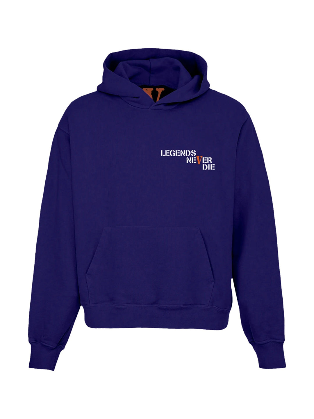 Vlone x Juice Wrld Legends Never Die Hoodie Purple Prior