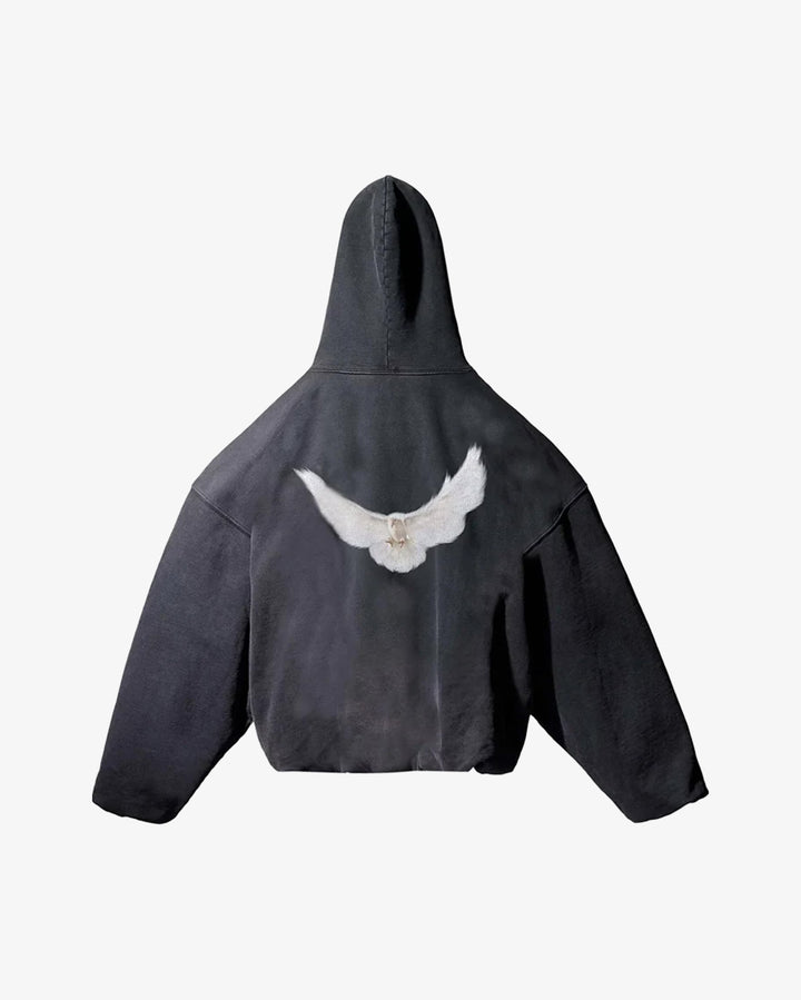 Yeezy Gap Engineered by Balenciaga Dove Hoodie Washed Black