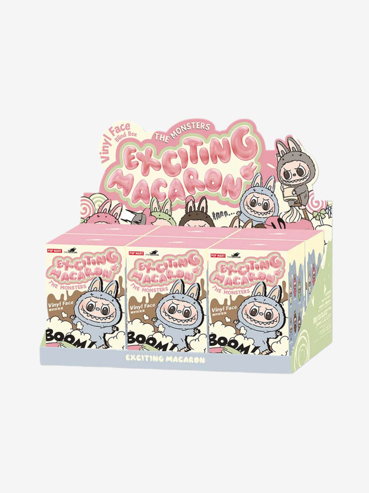 Pop Mart Labubu The Monsters Tasty Macarons Vinyl Face Sealed Case (Bundle)