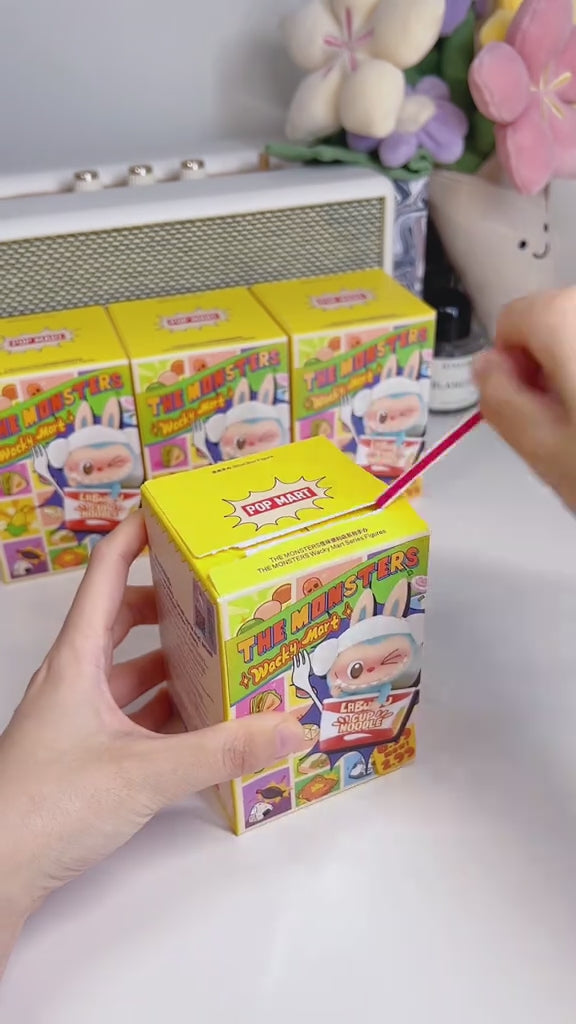Pop Mart Labubu The Monsters Wacky Mart Series Figure Single Blind Box