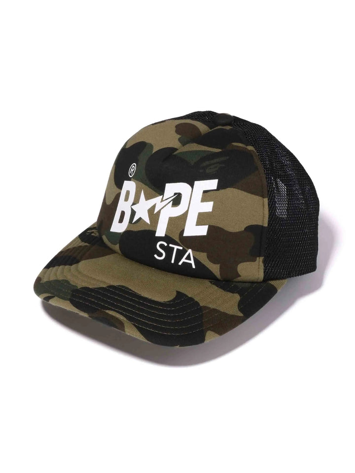 A Bathing Ape 1ST Camo Bape Sta Mesh Cap Prior