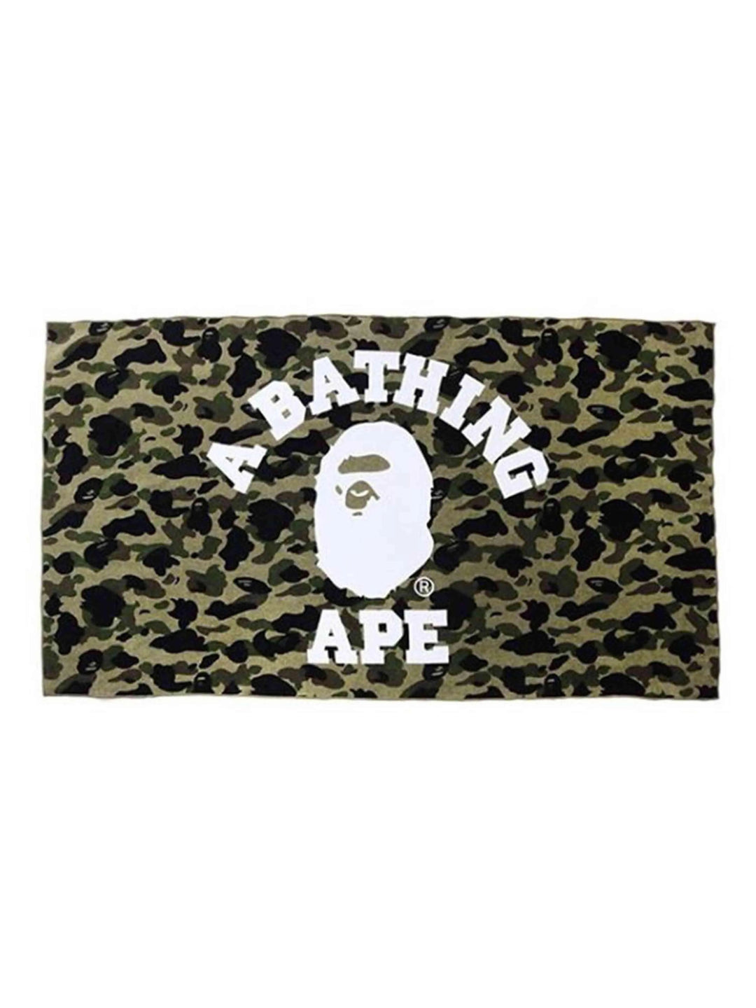 A Bathing Ape 1st Camo Beach Towel Green A Bathing Ape