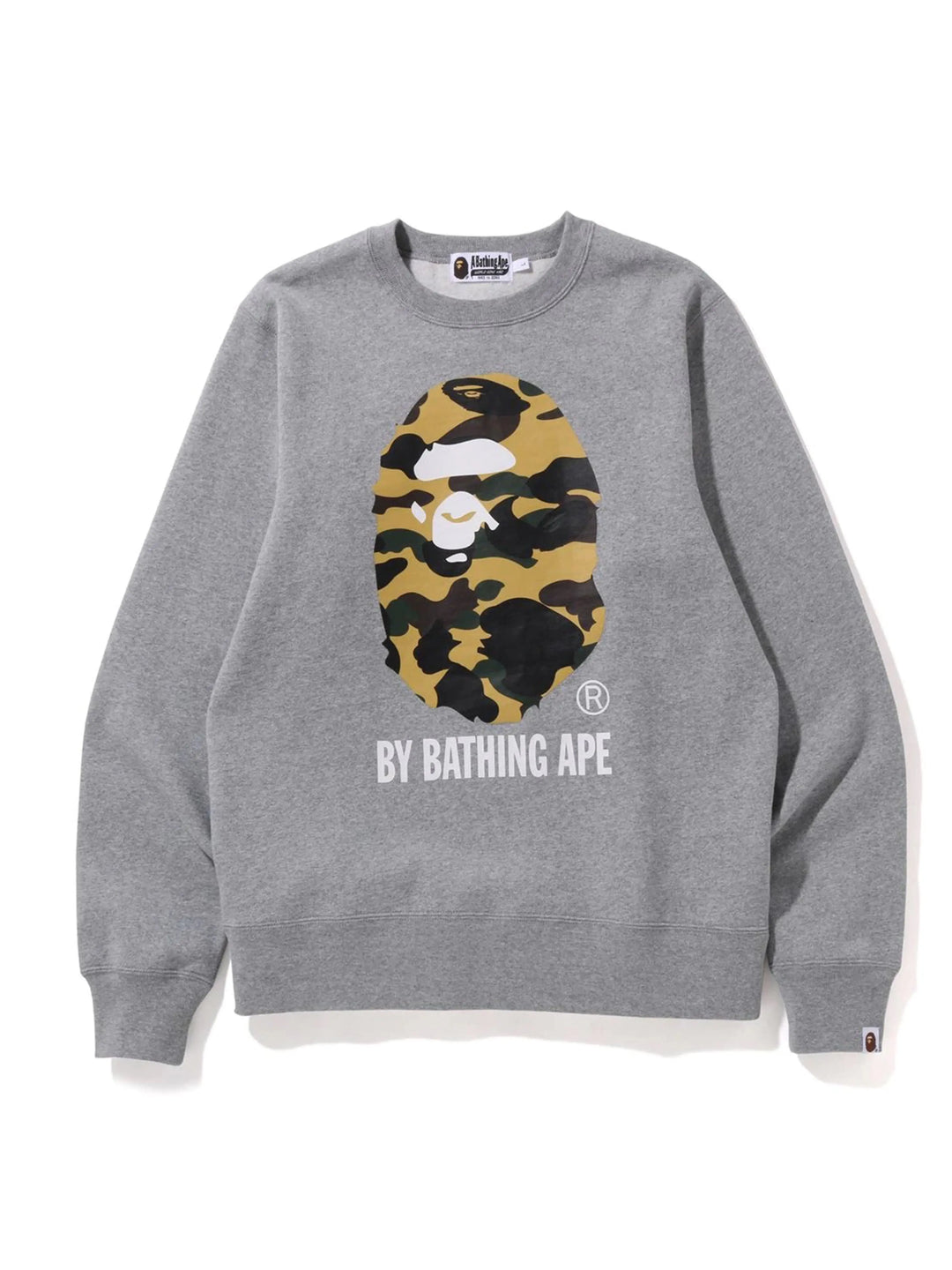 A Bathing Ape 1st Camo Crewneck Grey Prior