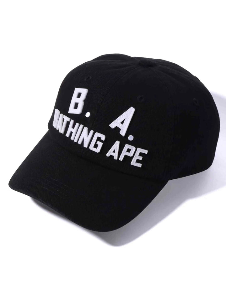 A Bathing Ape B.A. Washed Twill Cap Black Prior