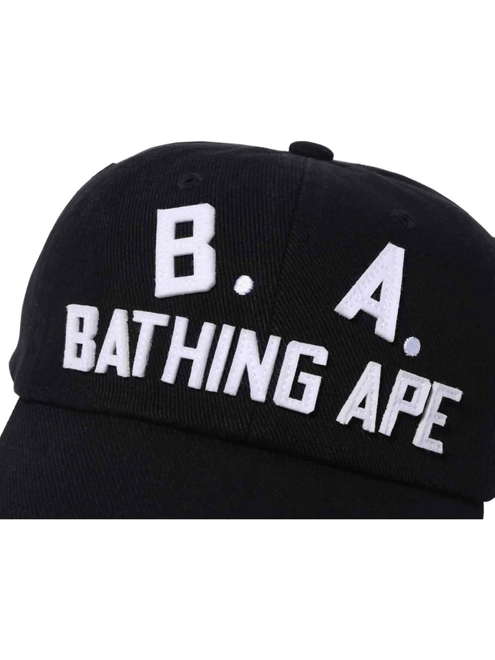 A Bathing Ape B.A. Washed Twill Cap Black Prior