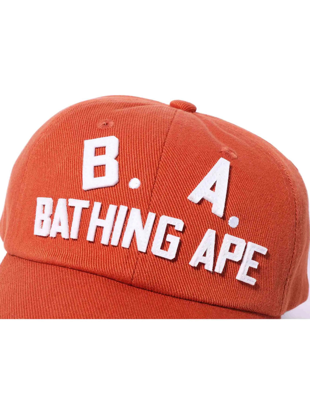 A Bathing Ape B.A. Washed Twill Cap Orange Prior