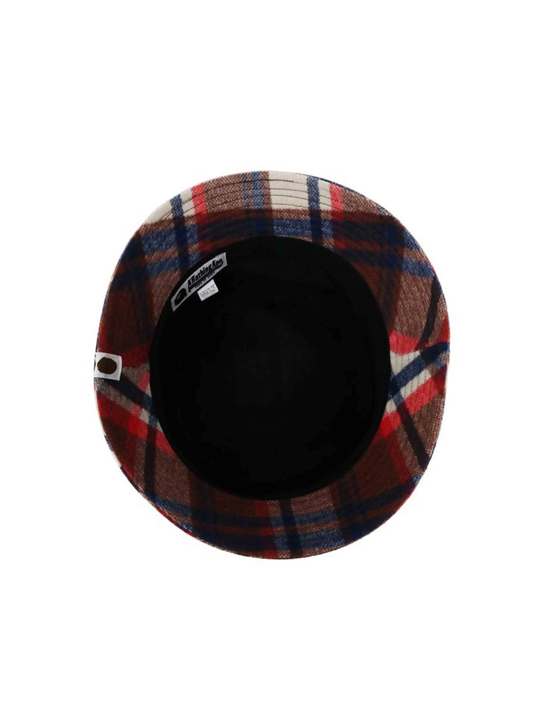 A Bathing Ape BAPE Check Hat Red Prior