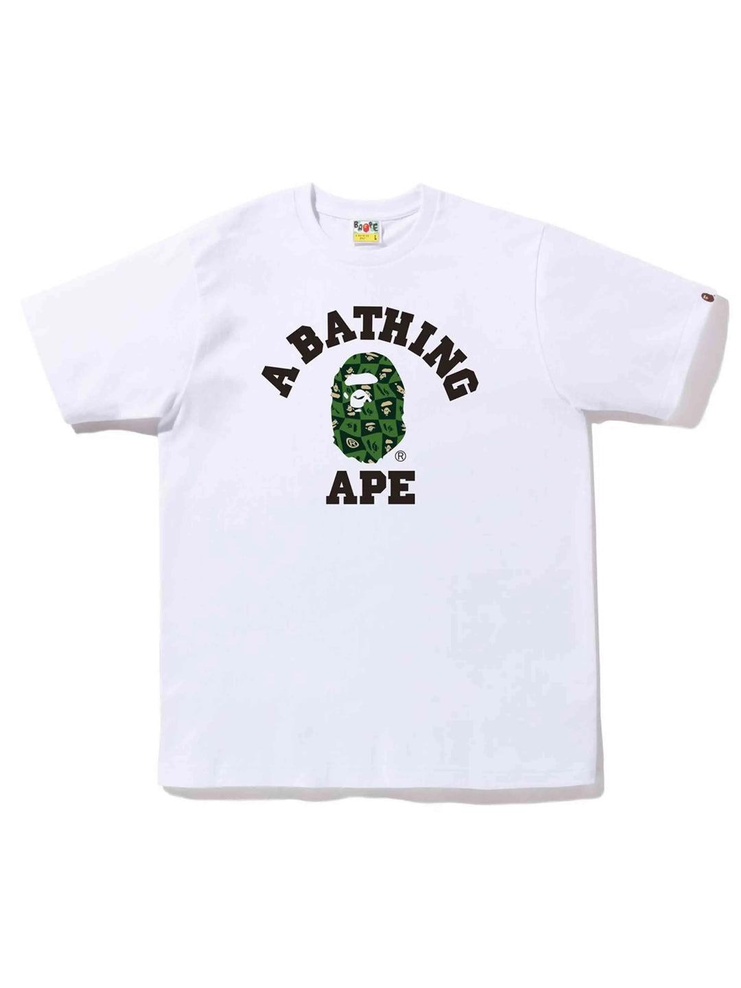 A Bathing Ape BAPE Distortion College Tee Prior