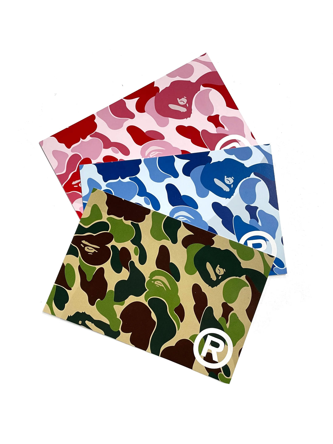 A Bathing Ape BAPE Postcards [3 Pack] Prior