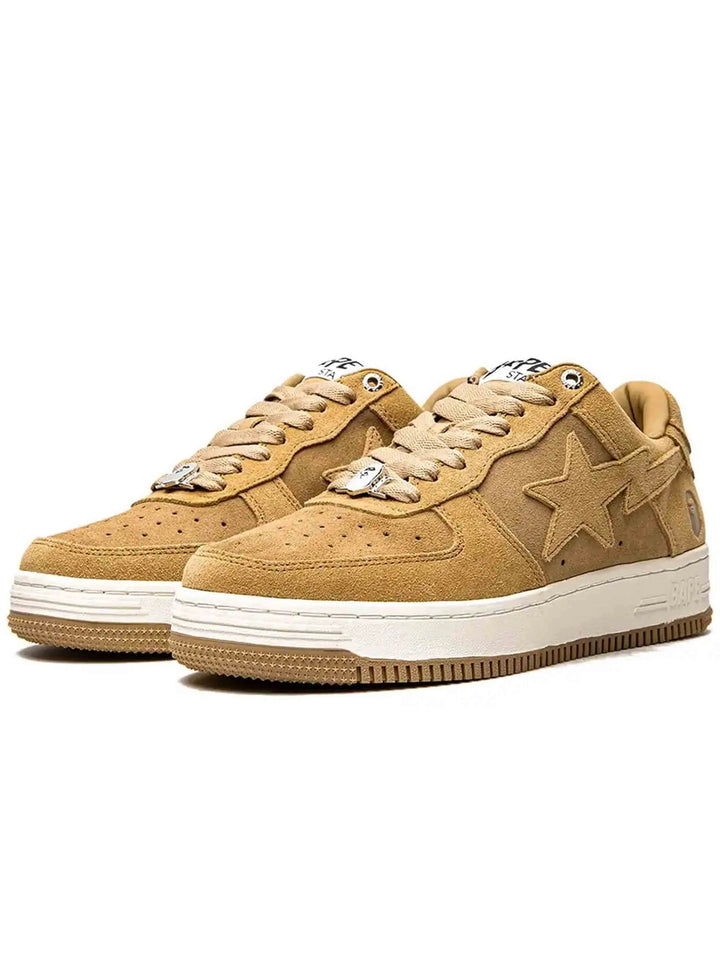 A Bathing Ape Bape Sta Beige Suede Prior