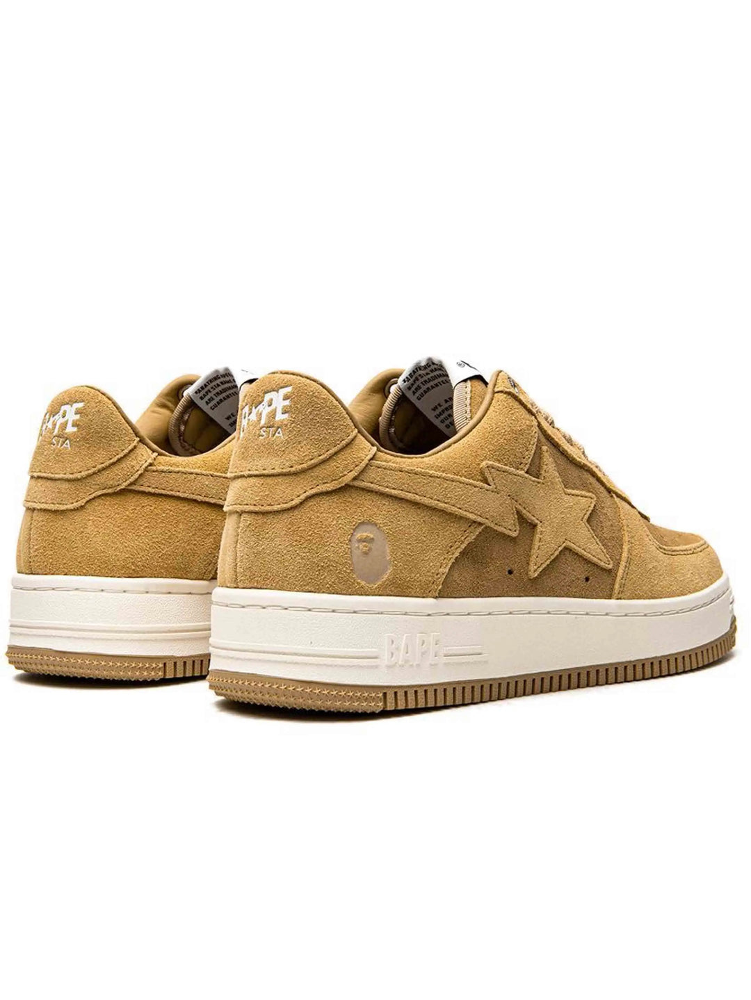 A Bathing Ape Bape Sta Beige Suede Prior