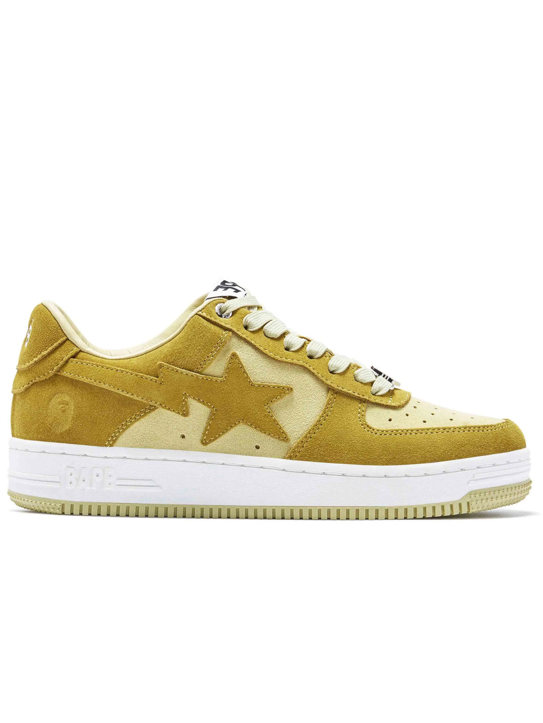 A Bathing Ape Bape Sta Suede Yellow (2022) Prior