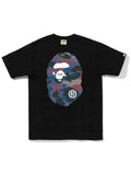 A Bathing Ape Grid Camo Big Ape Head Tee Prior