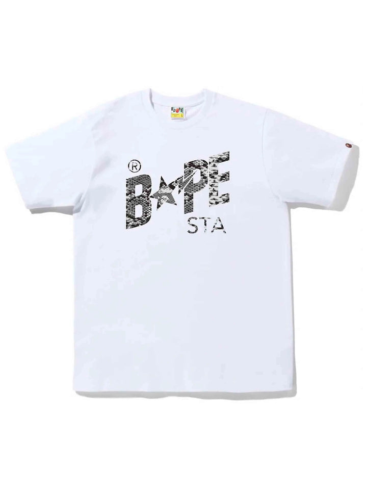 A Bathing Ape Snake Bape Sta Logo Tee Prior