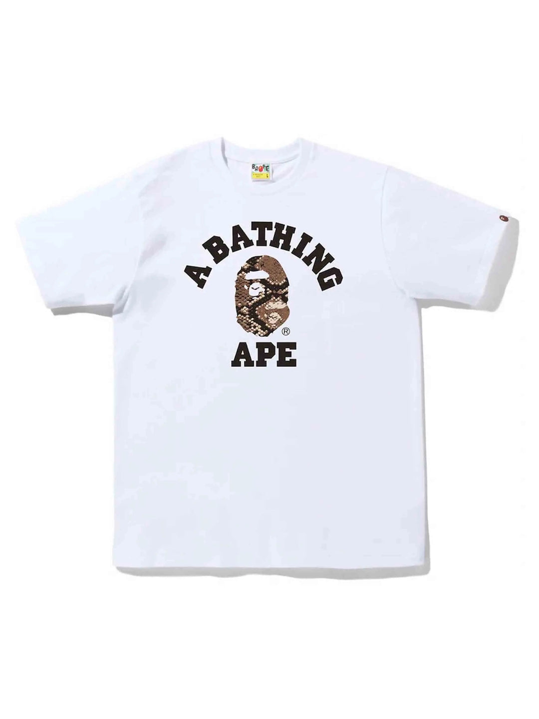 A Bathing Ape Snake College Tee Prior