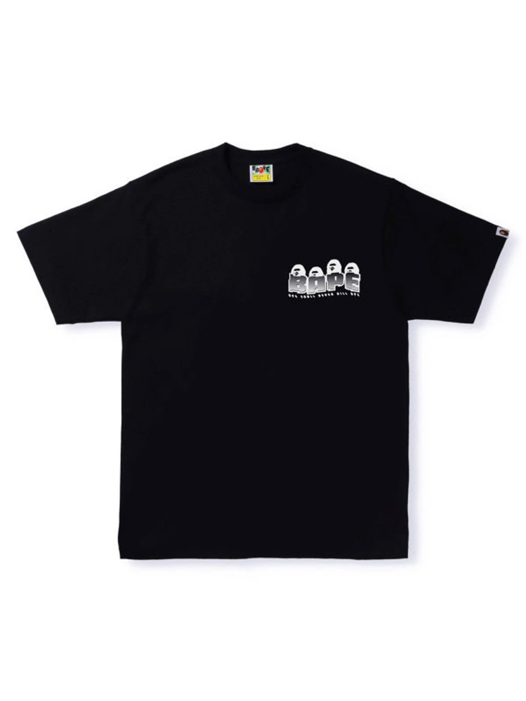 A Bathing Ape Stroke Camo Distortion Tee Black/Red Prior