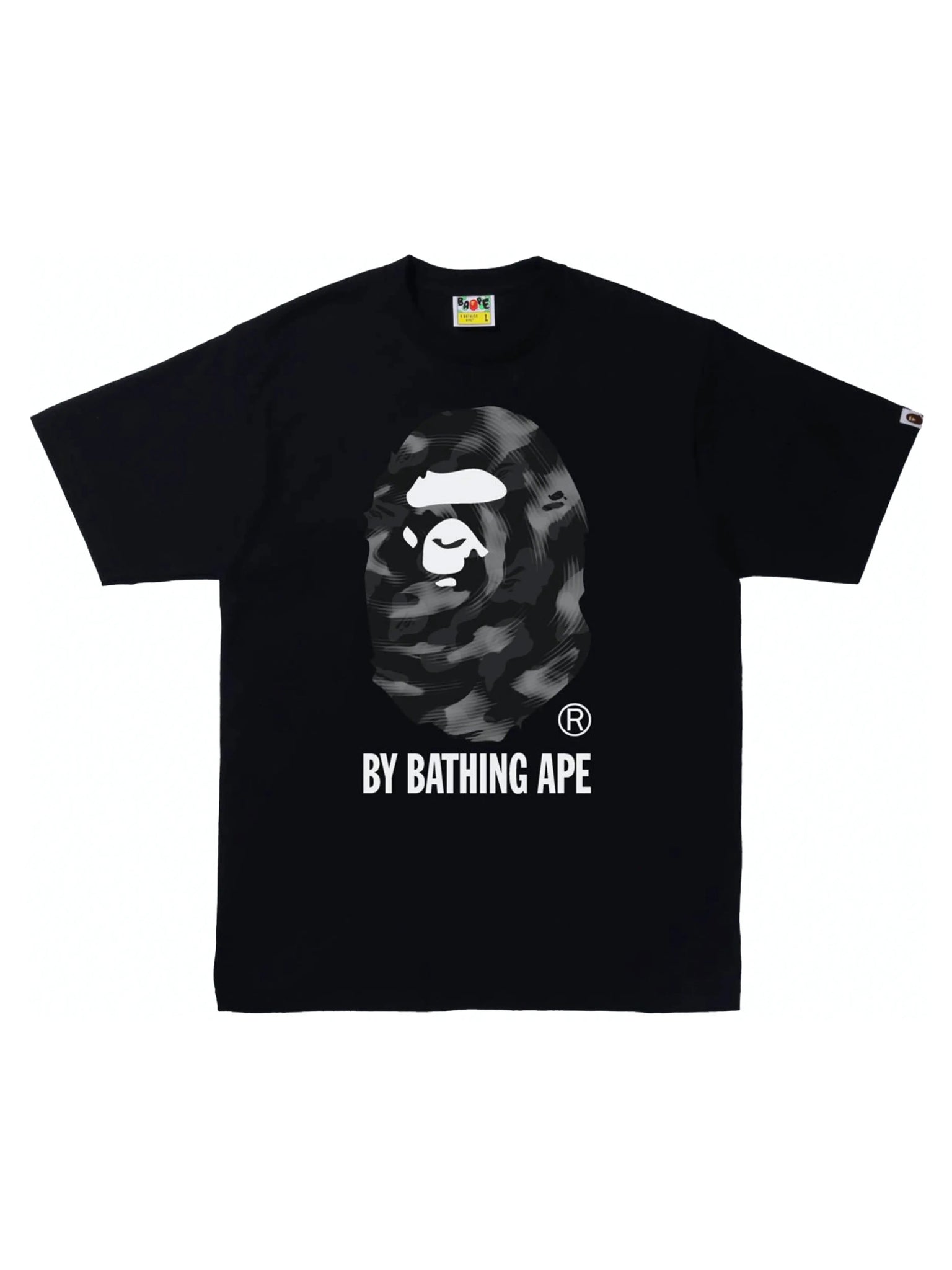 A Bathing Ape Stroke Camo Tee Black/Black Prior