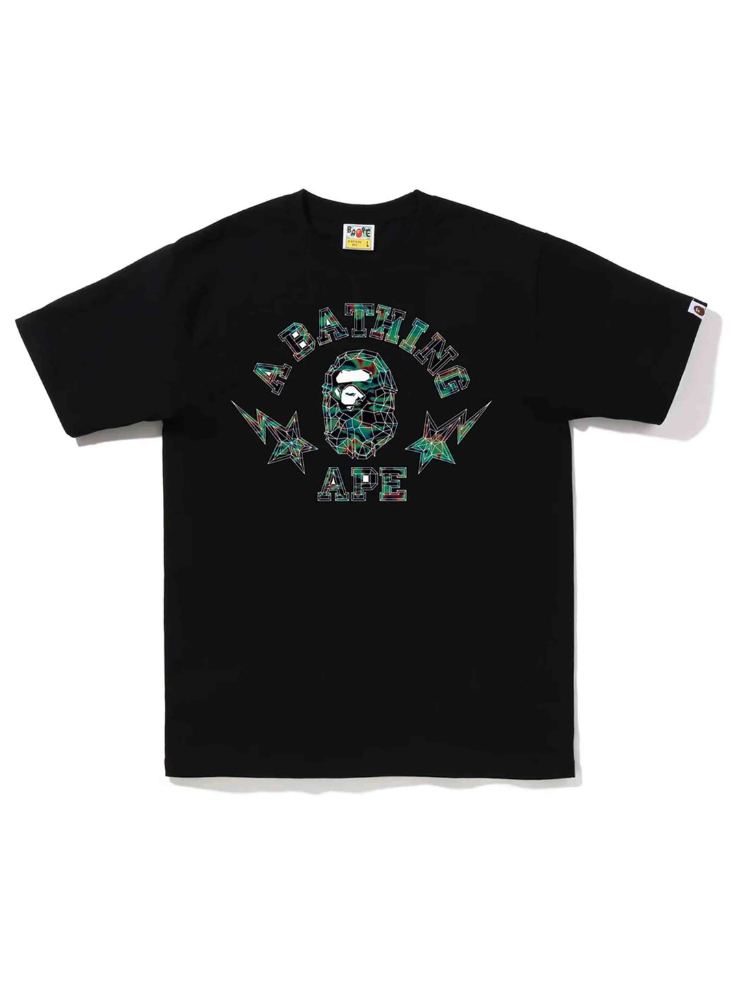 A Bathing Ape Thermography Polygon College Tee Prior
