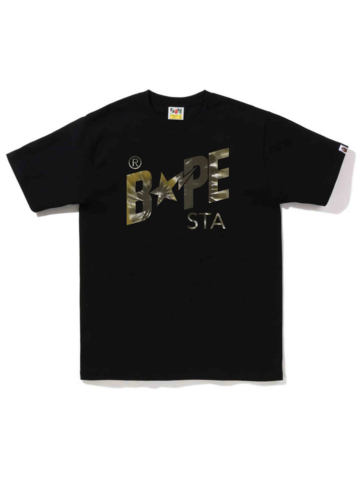 A Bathing Ape Tie Dye BAPE Sta Logo Tee Prior