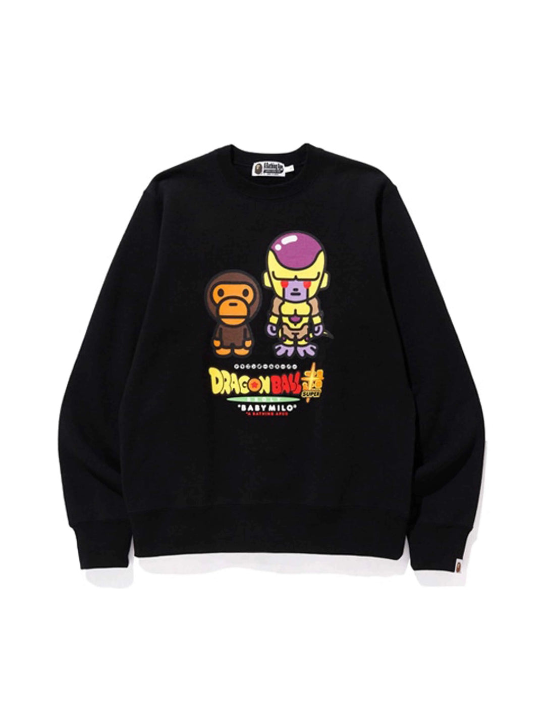 A Bathing Ape x Dragonball Super Golden Frieza Crewneck Black A Bathing Ape