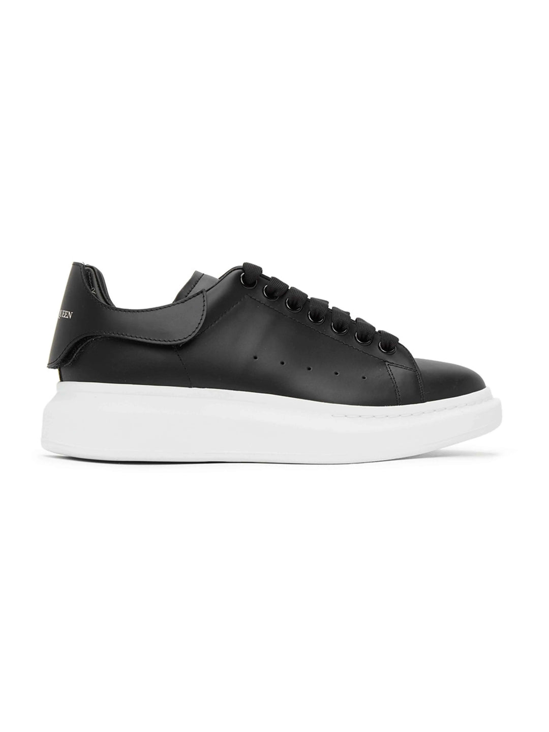 Alexander Mcqueen Oversized Changeable Tab Black Sneakers Prior