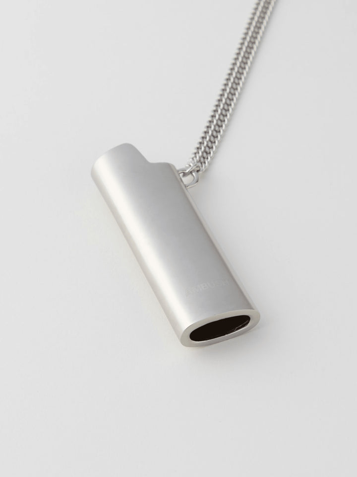Ambush Lighter Case Necklace (Silver) Large (USED) Ambush
