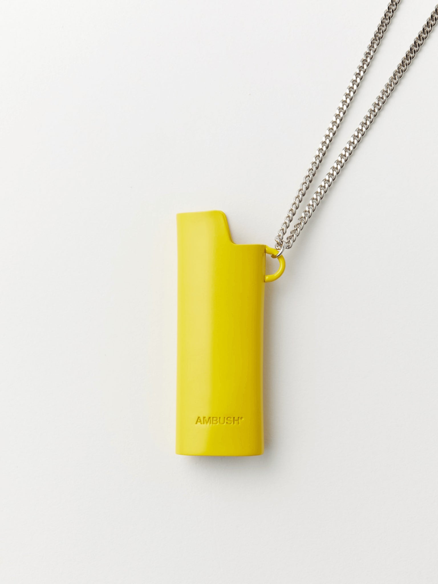 Ambush Lighter Case Necklace (Yellow) Large Ambush