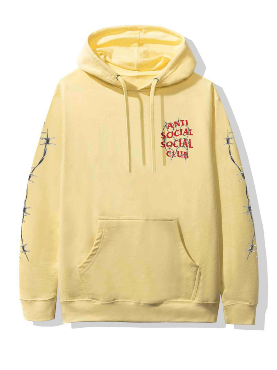 Anti Social Social Club Barbara Hoodie Yellow Anti Social Social Club