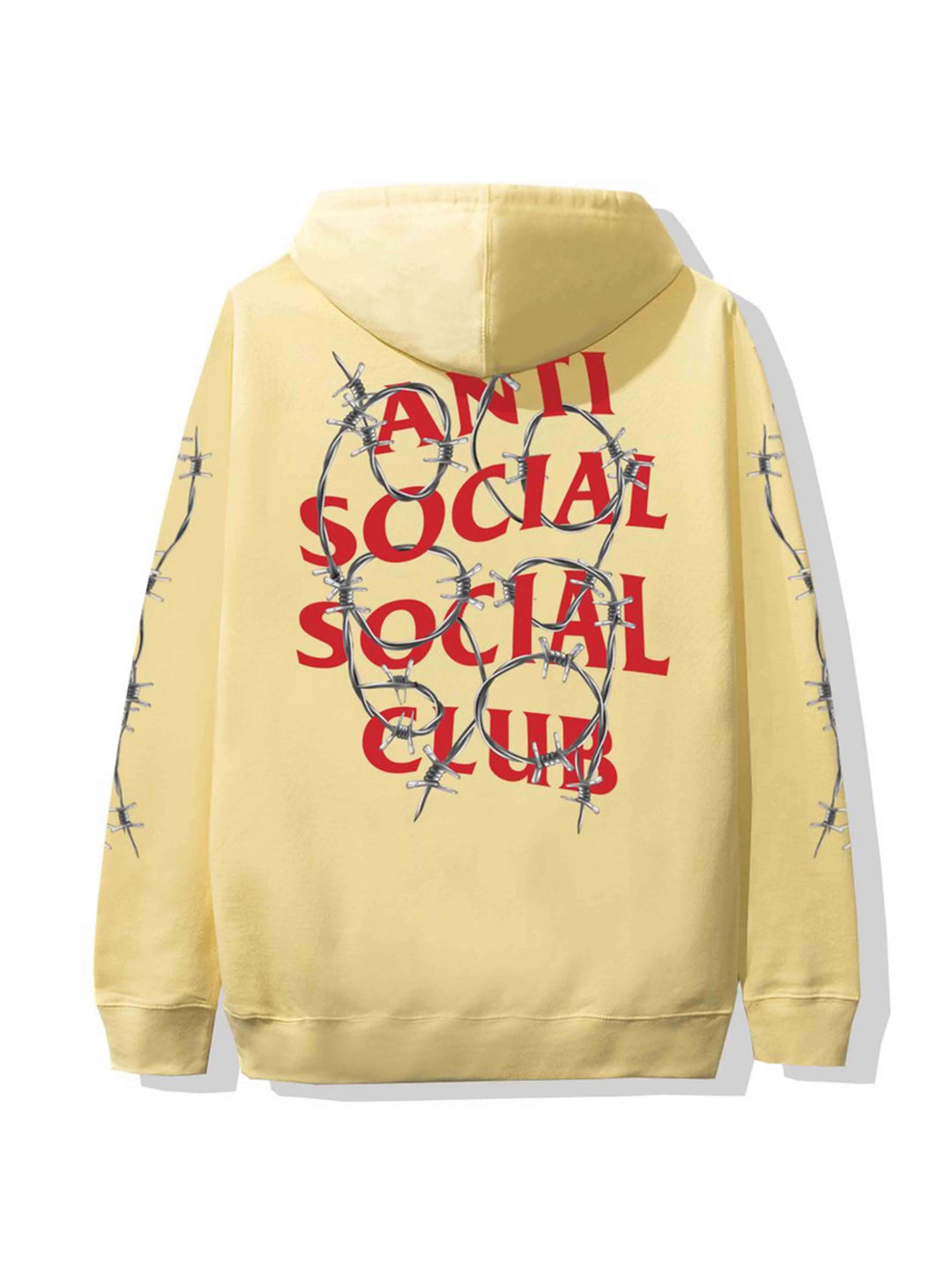 Anti Social Social Club Barbara Hoodie Yellow Anti Social Social Club