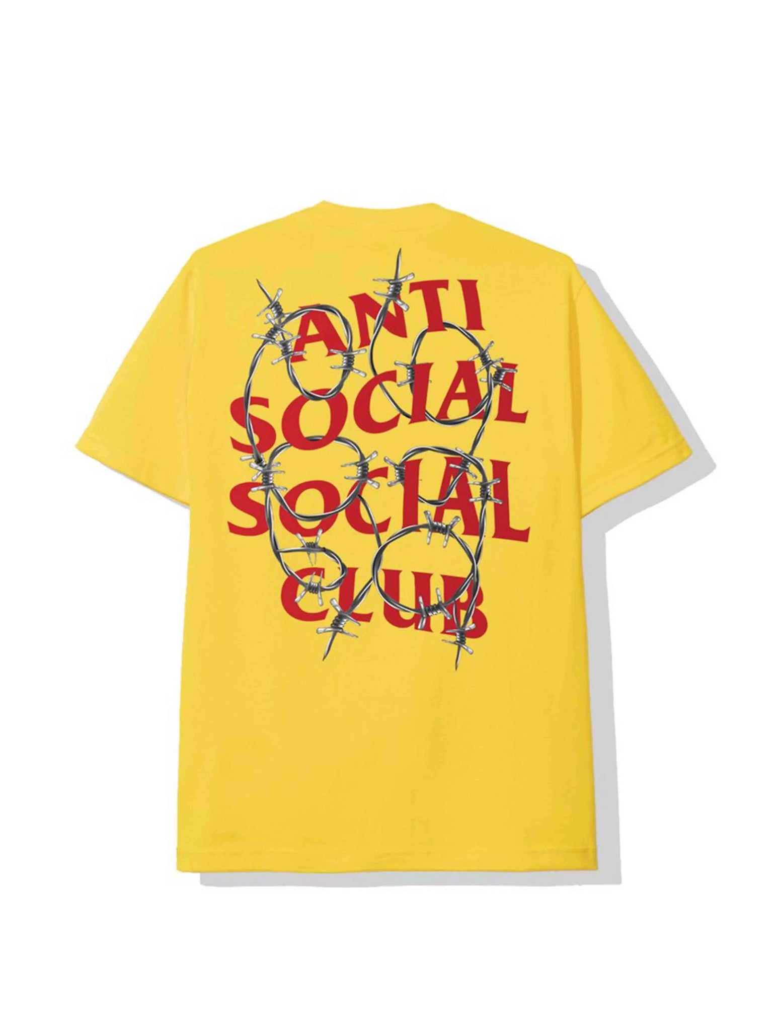 Anti Social Social Club Barbara Tee Yellow Prior