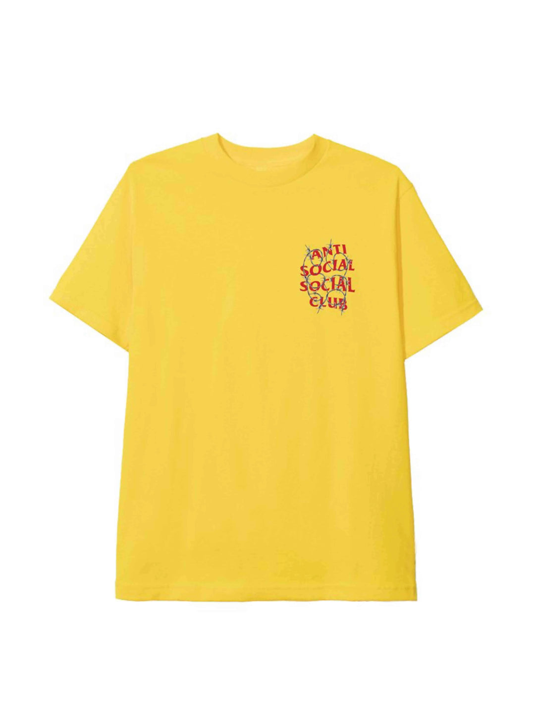 Anti Social Social Club Barbara Tee Yellow Prior