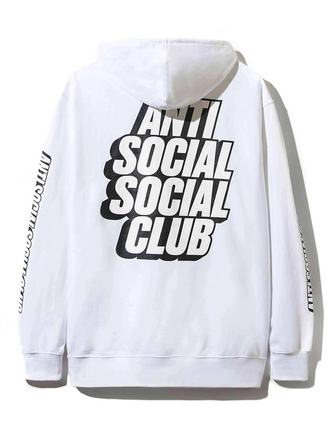 Anti Social Social Club Block Me White Hoodie Anti Social Social Club