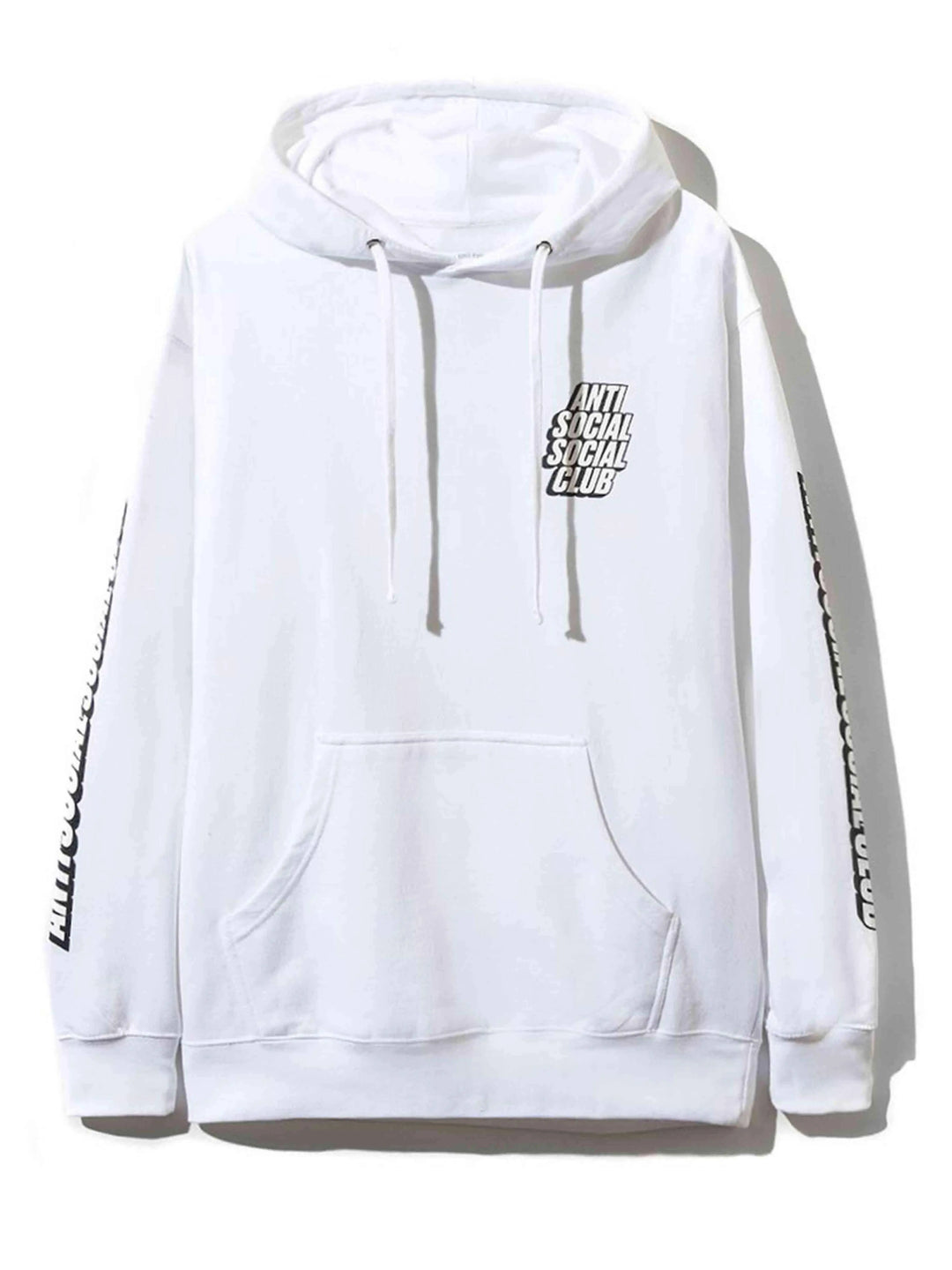 Anti Social Social Club Block Me White Hoodie Anti Social Social Club