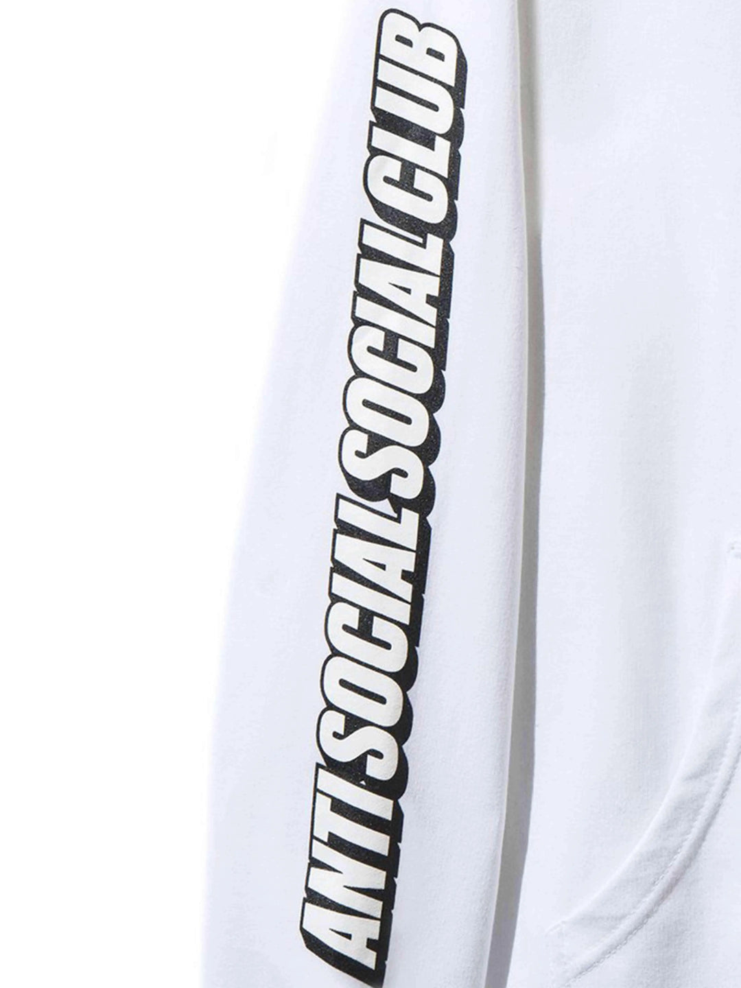 Anti Social Social Club Block Me White Hoodie Anti Social Social Club