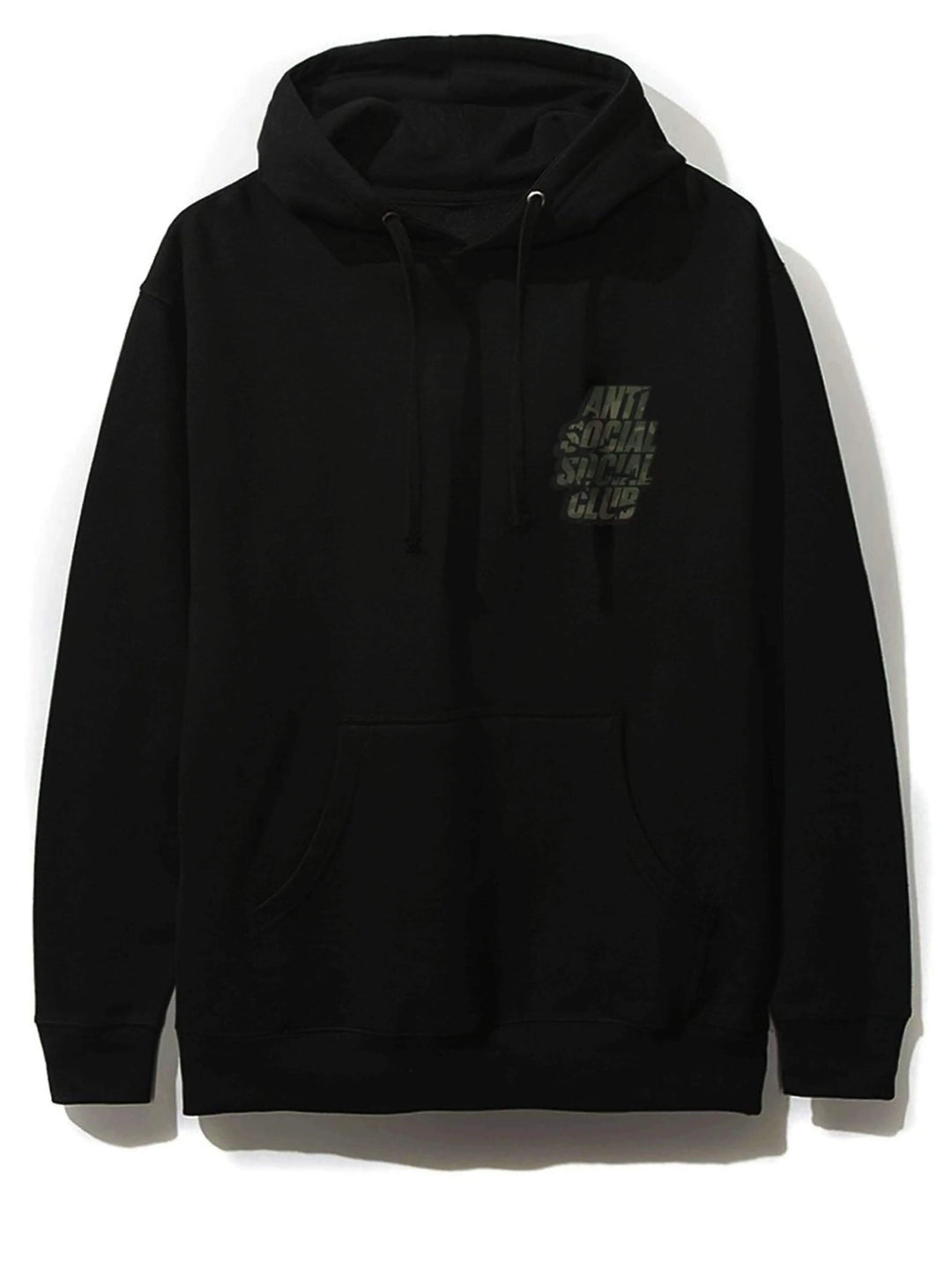 Anti Social Social Club Blocked Camo Hoodie Black Anti Social Social Club