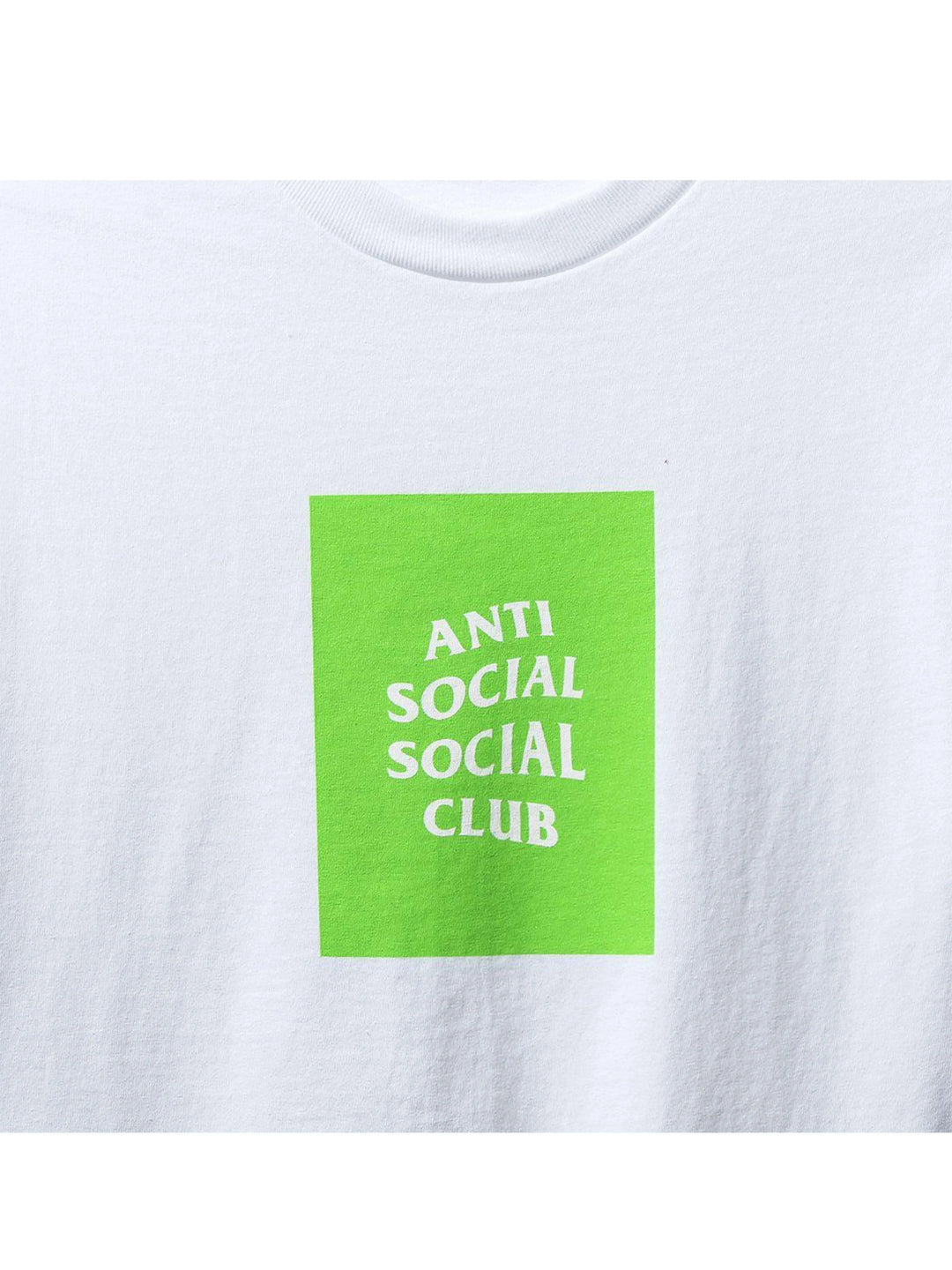 Anti Social Social Club Box Logo Tee Green Anti Social Social Club