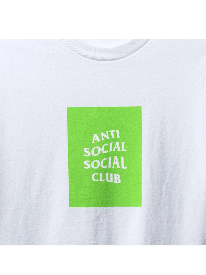 Anti Social Social Club Box Logo Tee Green Anti Social Social Club