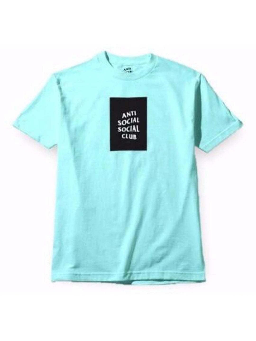 Anti Social Social Club Box Logo Tee Mint Anti Social Social Club