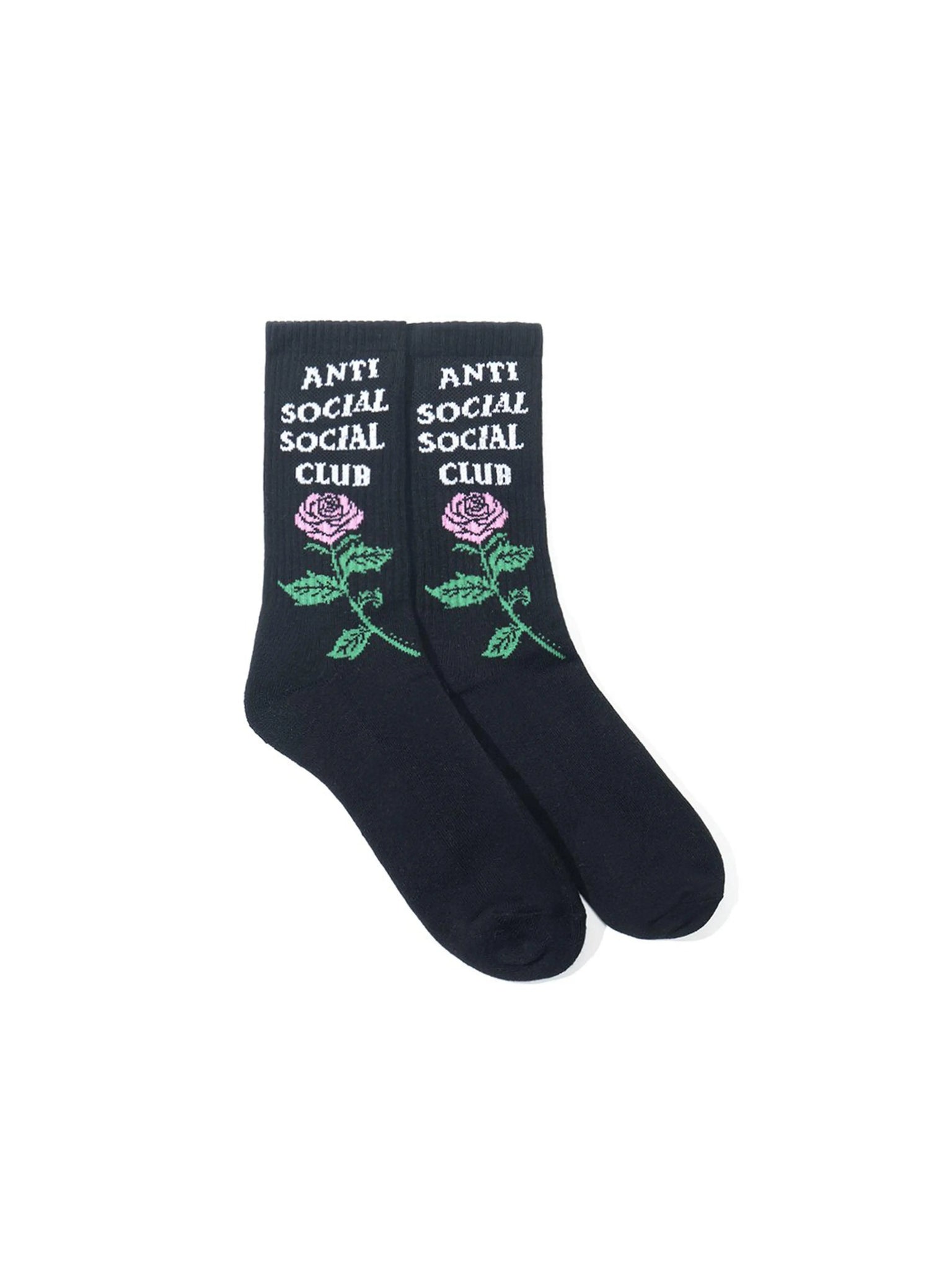 Anti Social Social Club Broken Ankle Socks Black Prior