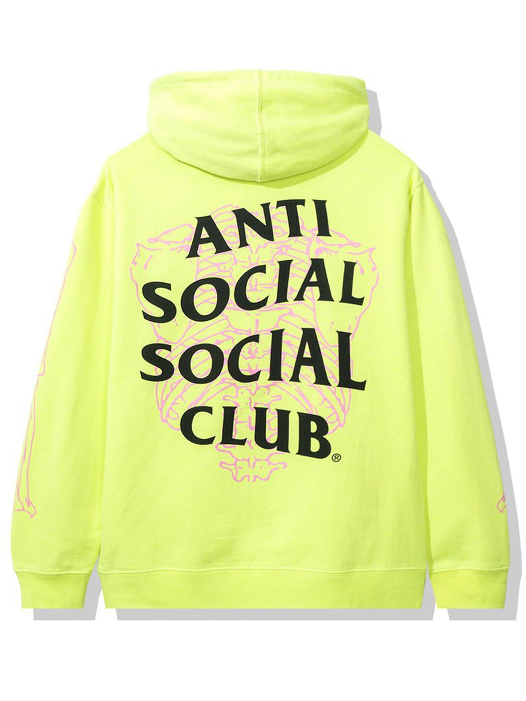 Anti Social Social Club Car Underwater Hoodie Neon Green Anti Social Social Club