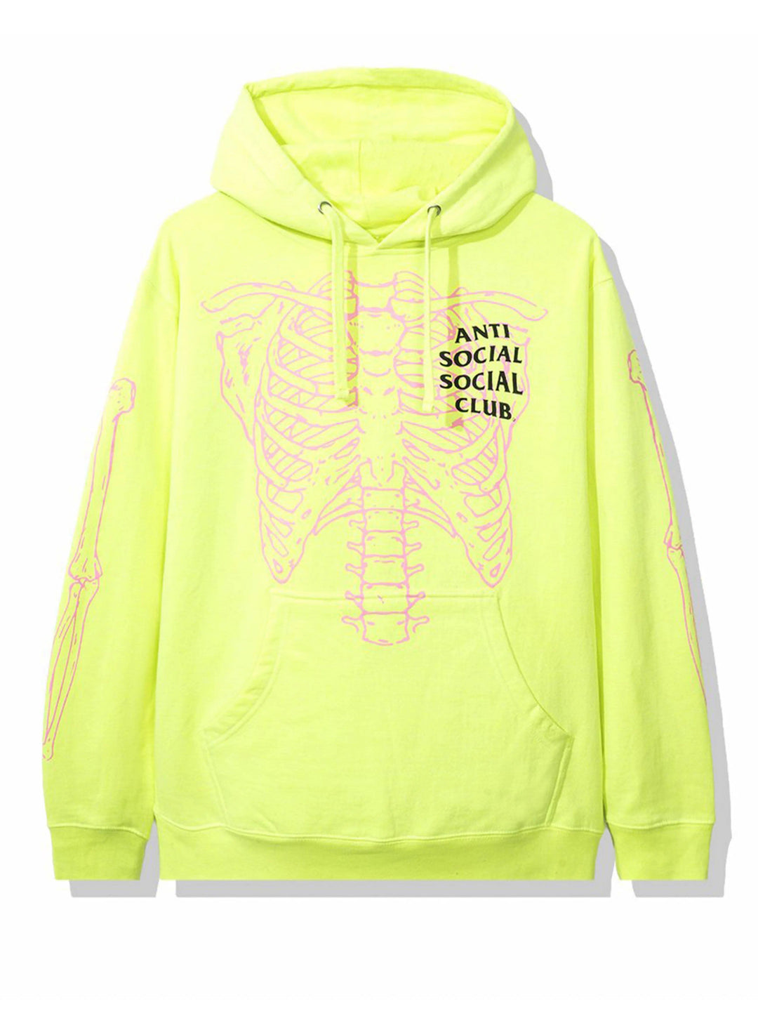 Anti Social Social Club Car Underwater Hoodie Neon Green Anti Social Social Club