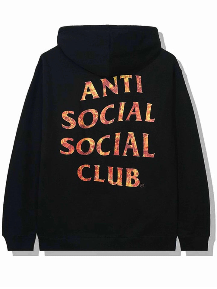 Anti Social Social Club Enough Sandra Reeves Hoodie Black Anti Social Social Club