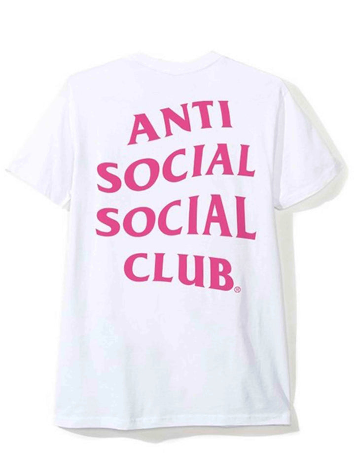 Anti Social Social Club Fore shadow Tee Pink Prior