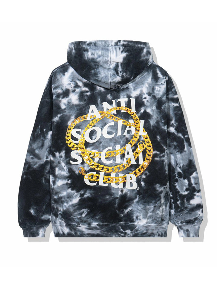Anti Social Social Club Good Hoodie Black Tie Dye Anti Social Social Club