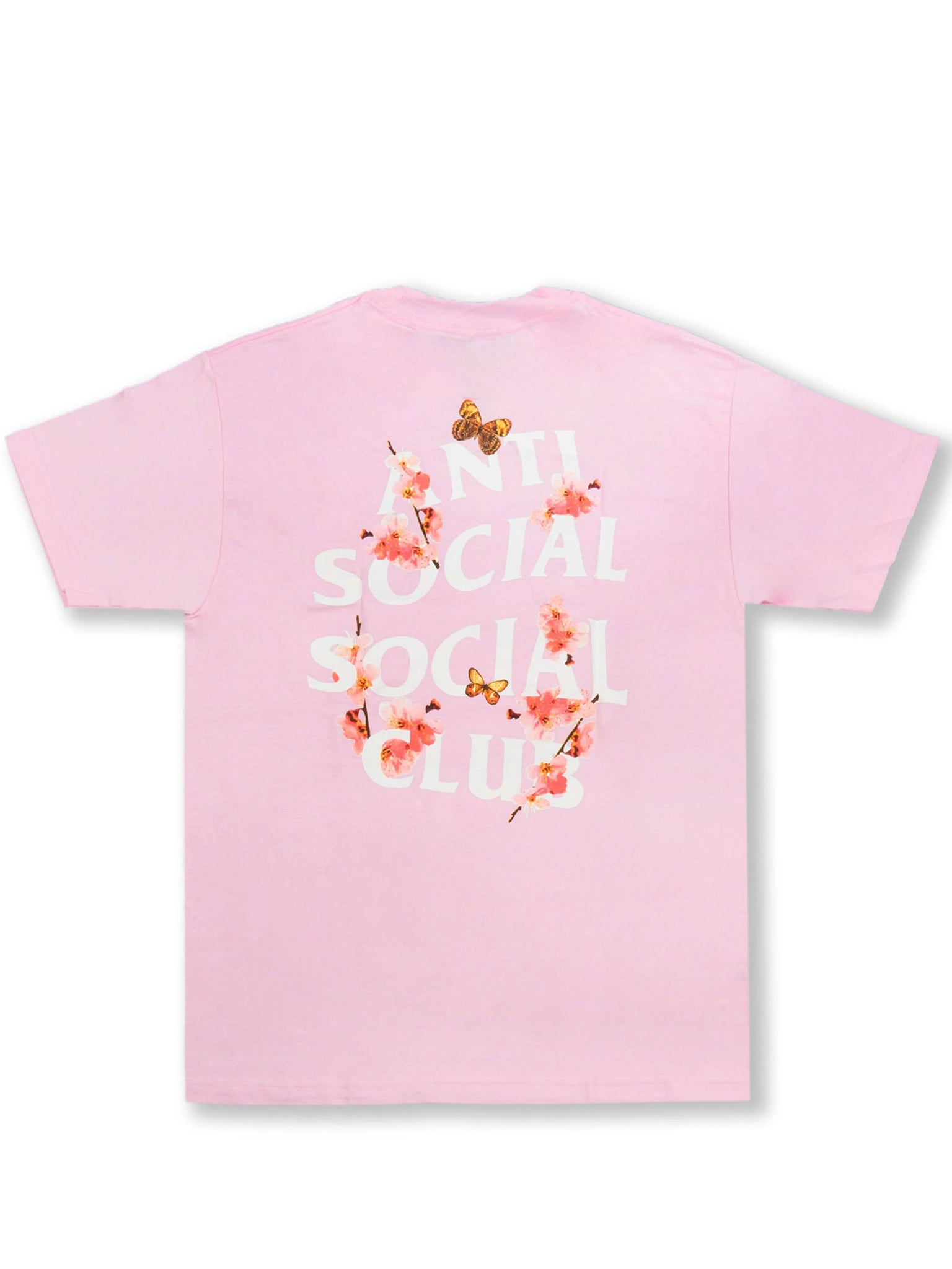 Anti Social Social Club Kkoch Tee Pink Anti Social Social Club