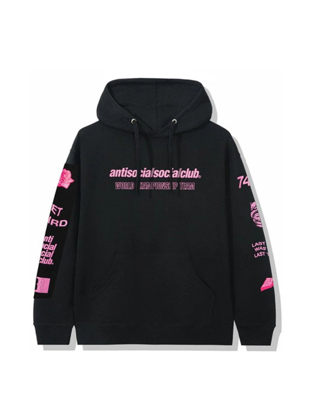 Anti Social Social Club Mantras Hoodie Black Anti Social Social Club