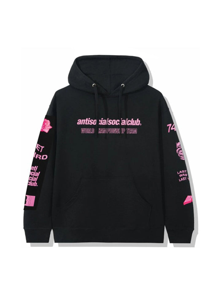 Anti Social Social Club Mantras Hoodie Black Anti Social Social Club