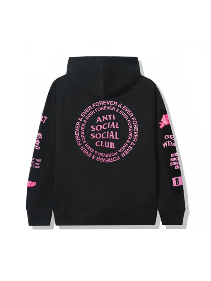 Anti Social Social Club Mantras Hoodie Black Anti Social Social Club