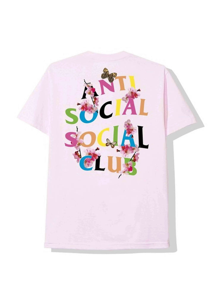 Anti Social Social Club Rainbow Kkoch Tee Pink Anti Social Social Club